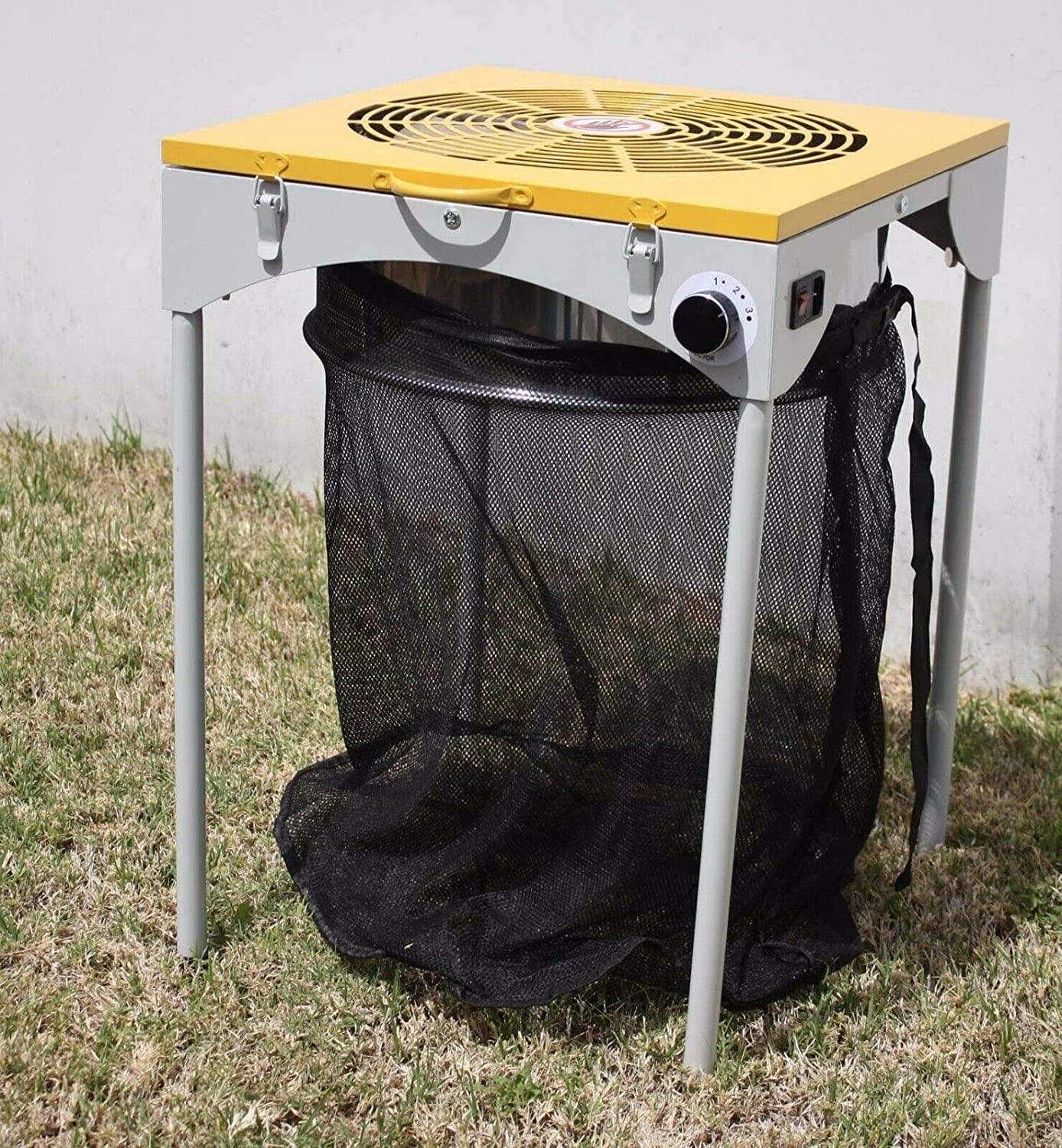 Alek...Shop 18'' Stand Hydroponic Trimmer Pro 110v 3 Speed Trim Leaf Bud Trim Reaper Easy w/6 Extra Blade & Bag