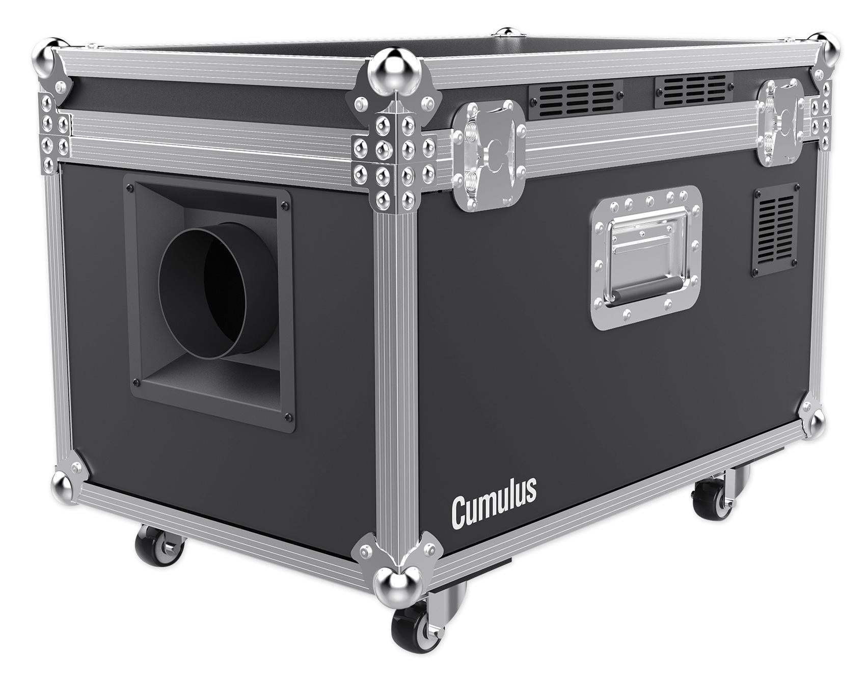 Chauvet DJ CUMULUS Fog Machine Pro DMX Fogger w/ Road Case + (14) Gallons Fluid