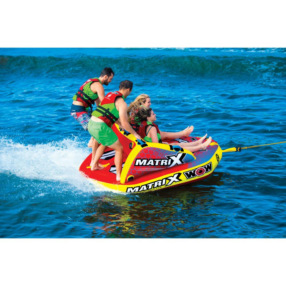 WOW Watersports 20-1060 Towable Matrix 1-4 Person