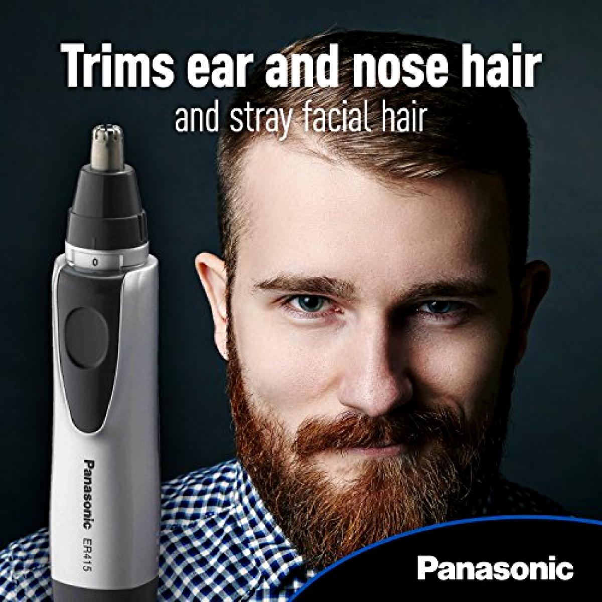 Panasonic Er415sc Nose Ear and Facial Trimmer Silver