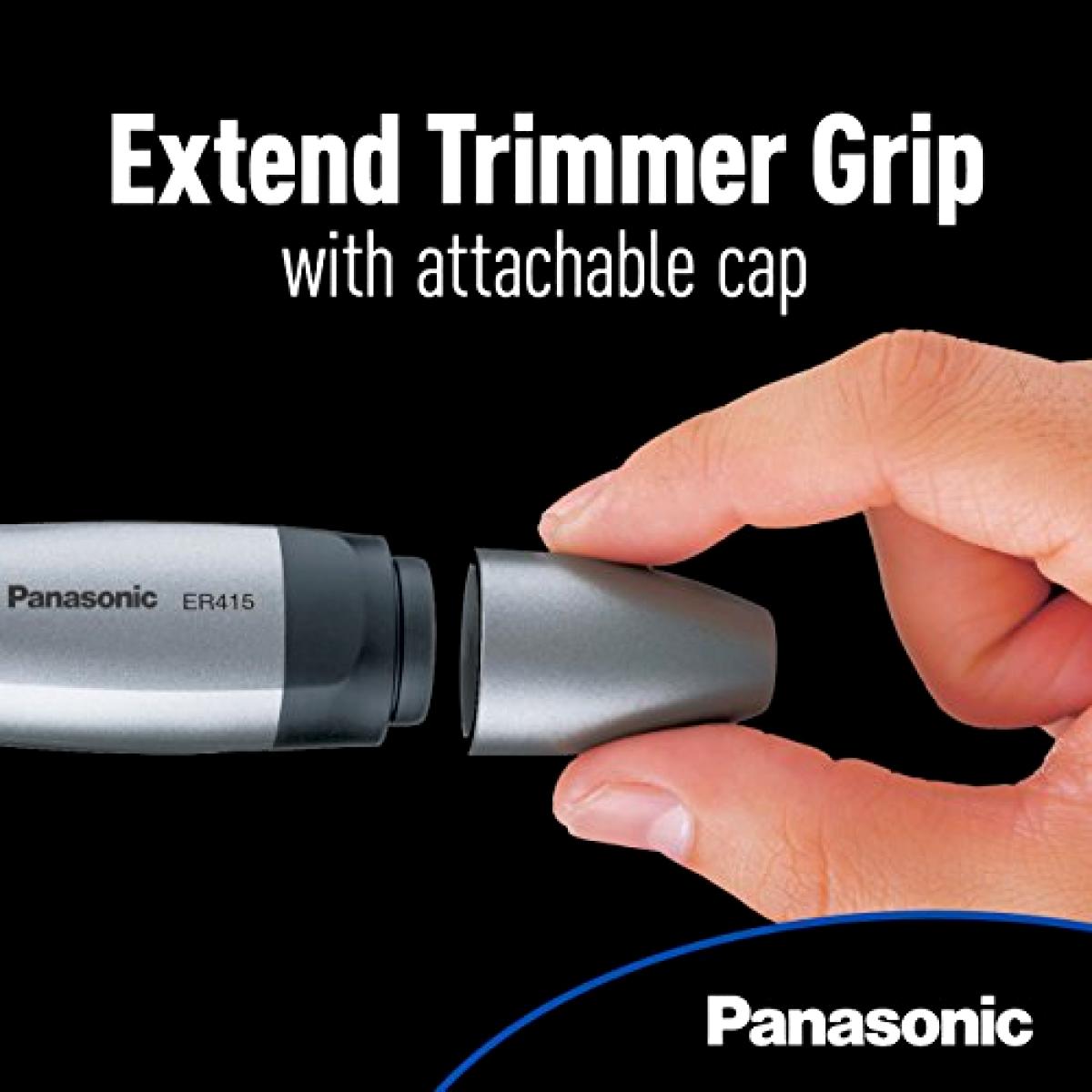 Panasonic Er415sc Nose Ear and Facial Trimmer Silver