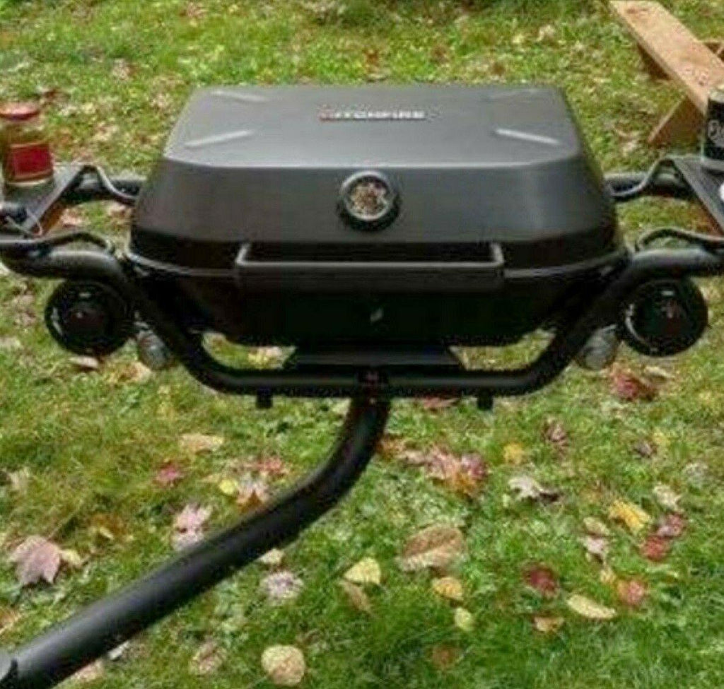For15  Rugged 2-Burner Hitch Mounted Grill Barbecue Tailgating Kit