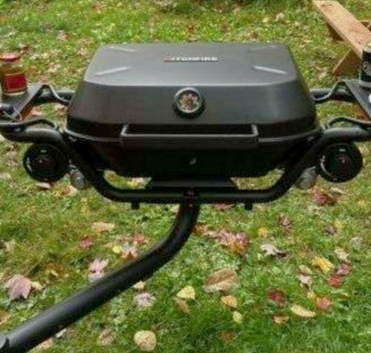 For15  Rugged 2-Burner Hitch Mounted Grill Barbecue Tailgating Kit