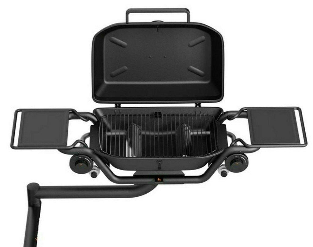 For15  Rugged 2-Burner Hitch Mounted Grill Barbecue Tailgating Kit
