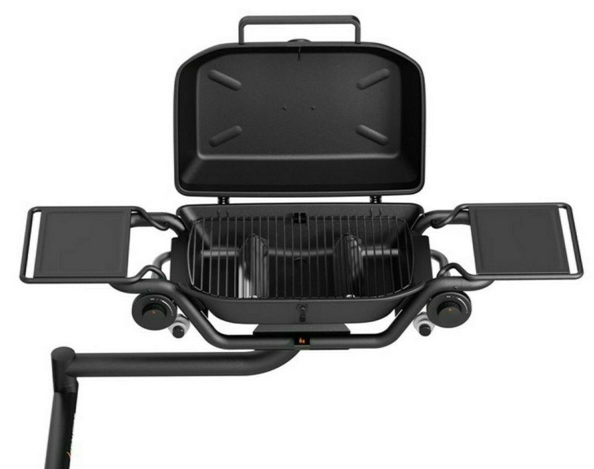 For15  Rugged 2-Burner Hitch Mounted Grill Barbecue Tailgating Kit