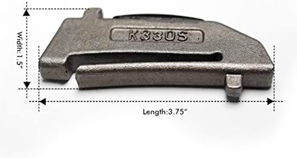 4 Pack X330 Dirt Tooth Hensley Style Digging Bucket Tooth/Bucket Teeth & 4 k330s Flex Pin