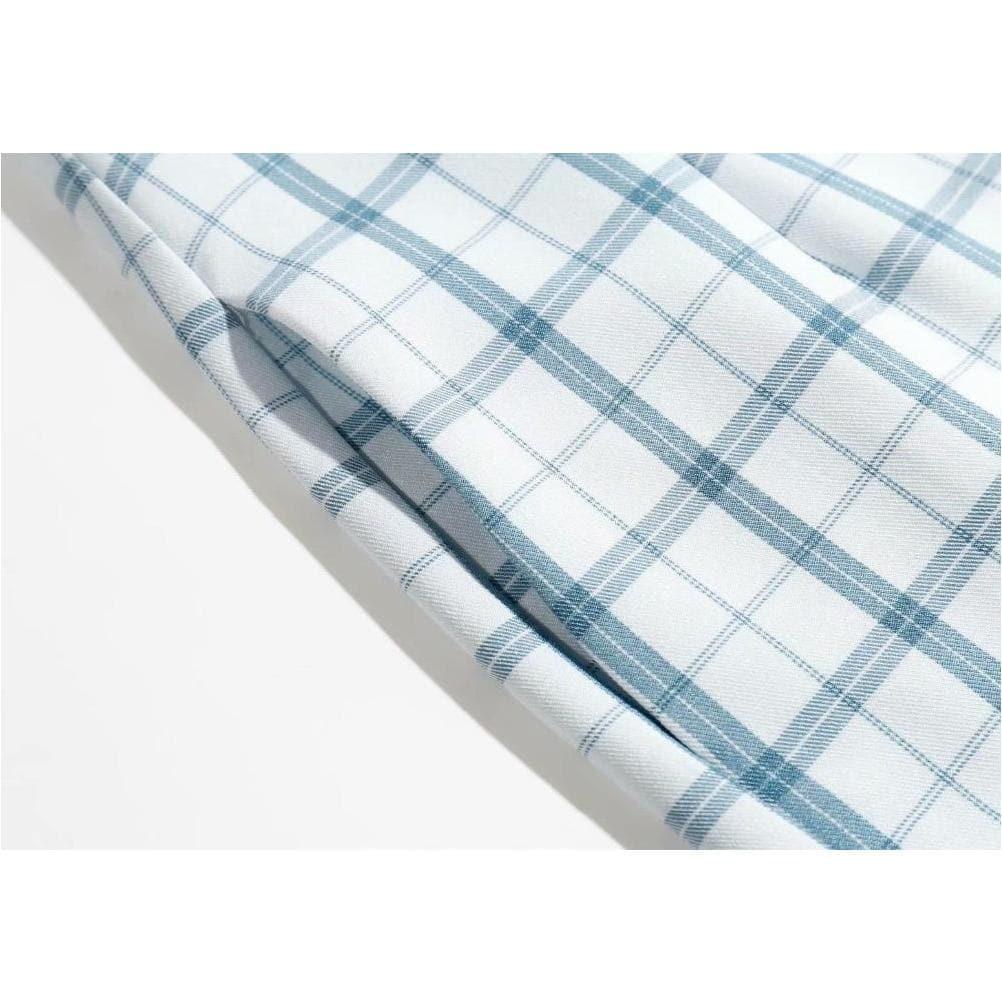 patchwork chic plaid trousers