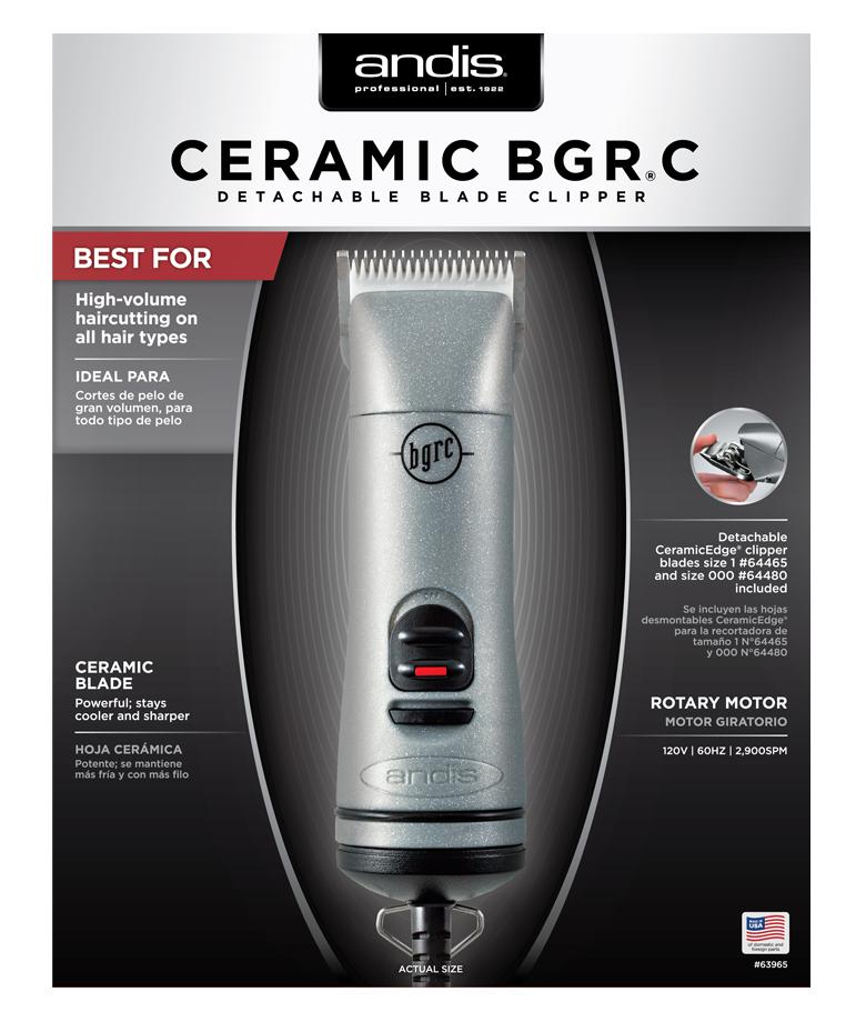 Andis Ceramic BGRC Detachable Blade Clipper - #63965
