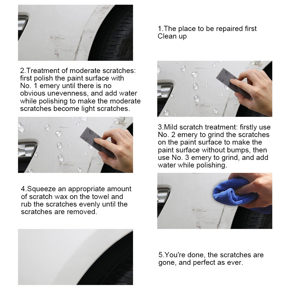 Restore Your Car's Shine With Authentic Scratch Remover Spray!