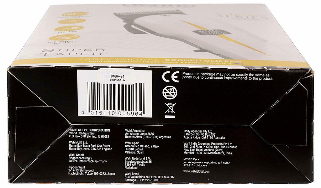 Original Wahl Professional Super Taper Professional Corded Clipper CA Pen