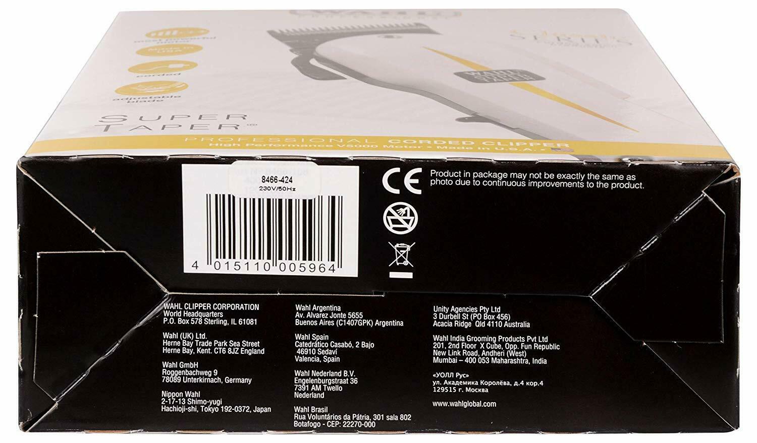 Original Wahl Professional Super Taper Professional Corded Clipper CA Pen