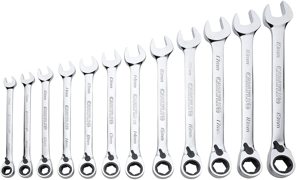 Carlyle Hand Tools RWR612M Spanner Set