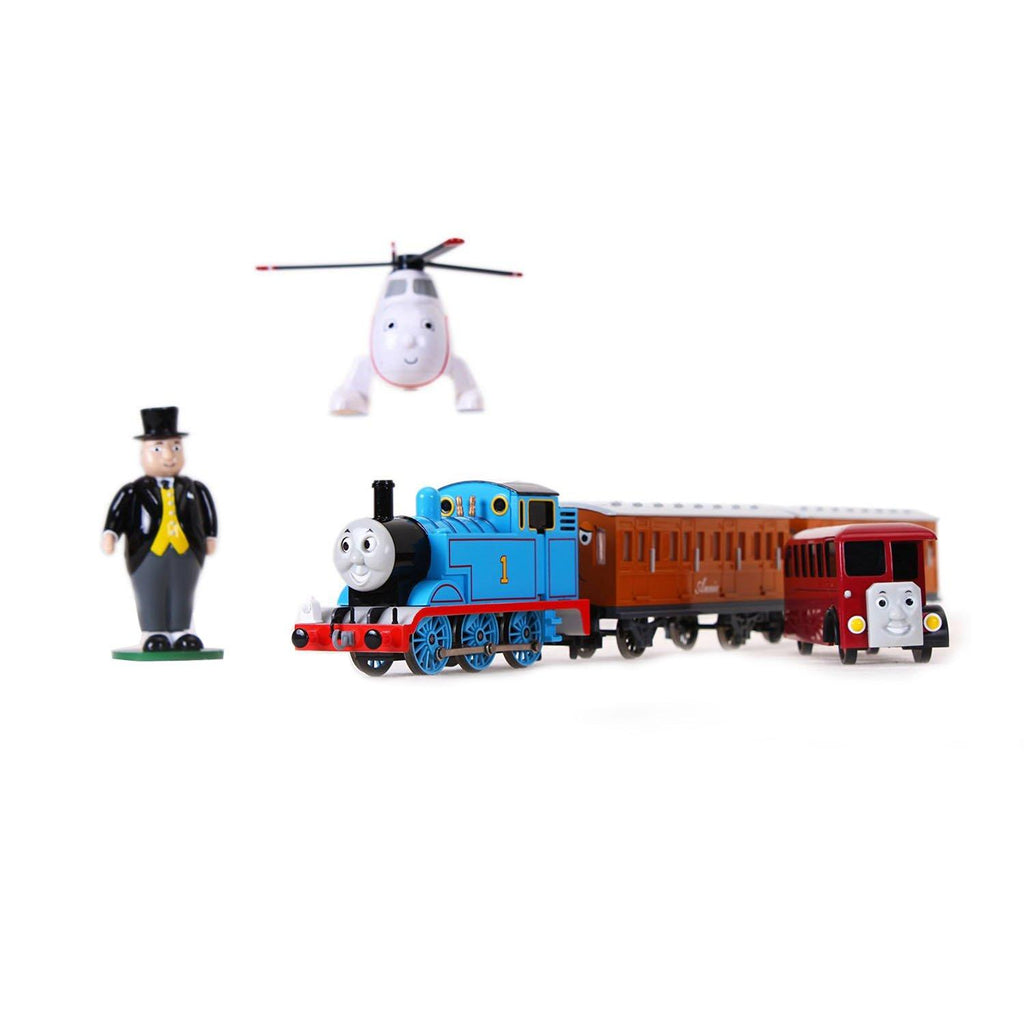 Bachmann Trains HO Scale Deluxe Thomas with Annie &amp; Clarabel Ready To Run Electric Train Set