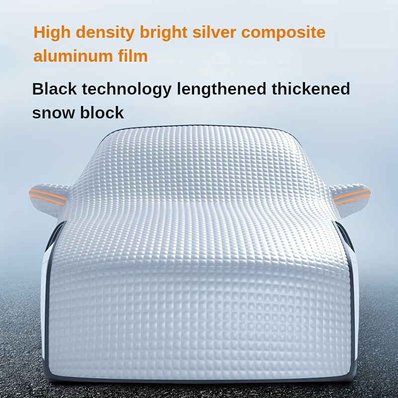 Car Snow Shield Front Windshield Snow Cover Frost Frost Windshield Windows Four Seasons Universal Thickened Cover Cloth