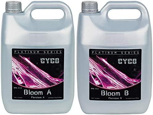 Combo 2-Pack Cyco Bloom A+B 5L Base Nutrients
