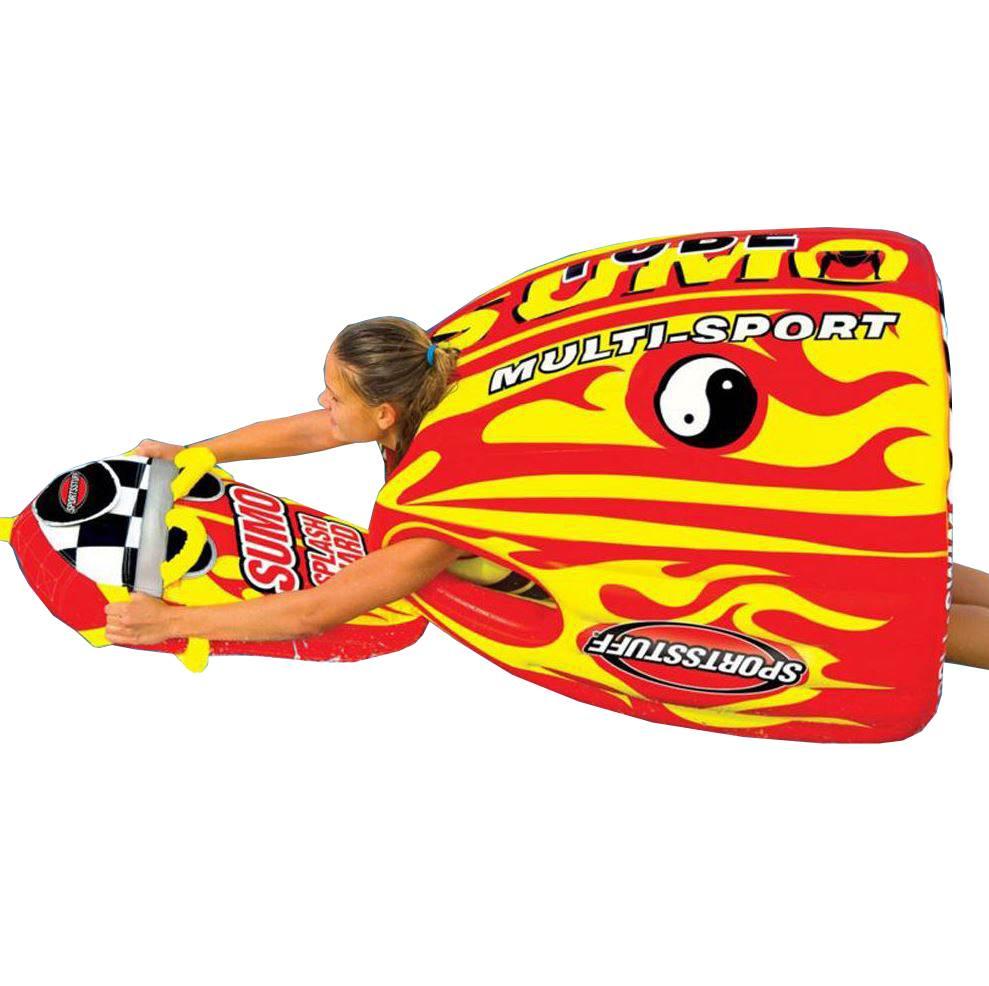 Airhead SPORTSSTUFF Sumo &amp; Splash Guard Combo Single Rider Boat Towable (3 Pack)