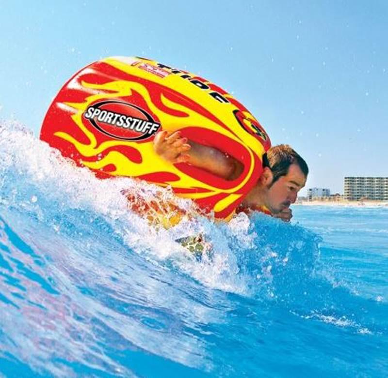 Airhead SPORTSSTUFF Sumo &amp; Splash Guard Combo Single Rider Boat Towable (3 Pack)