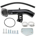 LLY EGR Delete &amp; High Flow Intake Elbow Tube Kit for Chevy GMC Duramax 6.6L 2004 - 2005