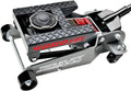 Power 2 Ton Triple Lift Floor Jack, Lifts Cars, Trucks, Motorcycles, ATV's, Transmissions, Tie-Down Loops, LocSafety Bar - 620422E