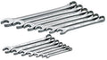 SK Professional Tools 86013 13-Piece 12-Point Fractional Regular Combination Wrench Set - SuperKrome Finish, Set of 13 Chrome Wrenches Made in USA