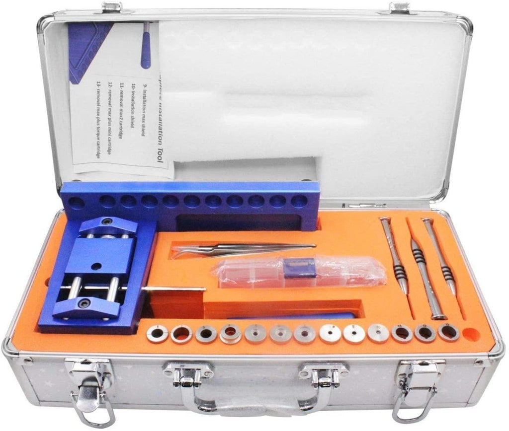 Alkita Portable Professional Hand Tools Repair Kit + Aluminum Box
