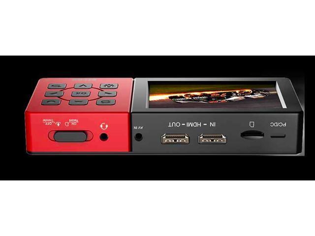 EzCAP273A HDMI Game capture Plus with 3.5 inch screen 1080P60fps to TF card dir