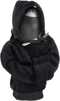ZHSMS Gear Shift Cover, Universal Shift Knob Cover, Funny Sweater Hoodie for Gearshift, 4.7 Inch Car Shifter Stick Protector Decoration(Black)