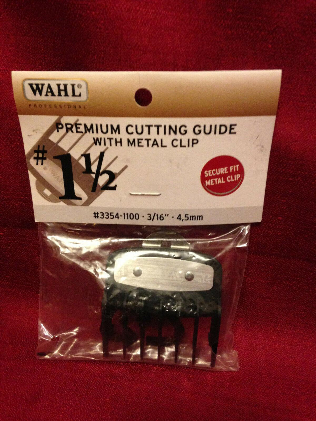 WAHL Sterling Reflections Senior Clippers #8501 w/Set of (10) Comb Guides