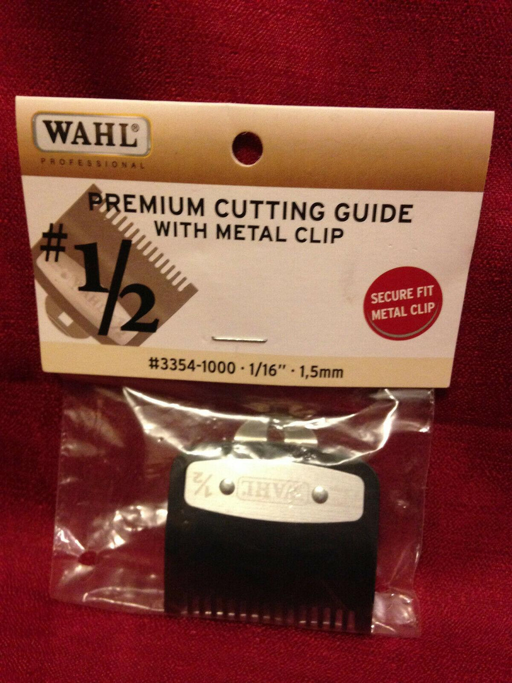 WAHL Sterling Reflections Senior Clippers #8501 w/Set of (10) Comb Guides