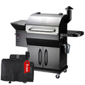 ZPG-1000E Pellet Grill BBQ Smoker Digital Control with Cover
