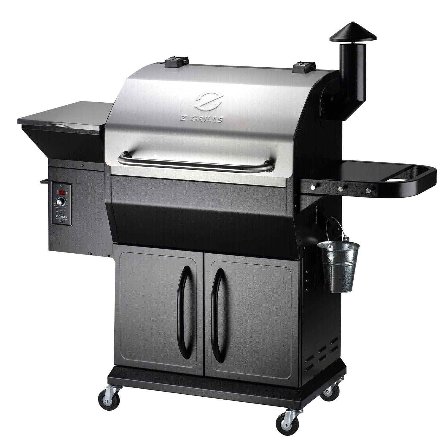 ZPG-1000E Pellet Grill BBQ Smoker Digital Control with Cover