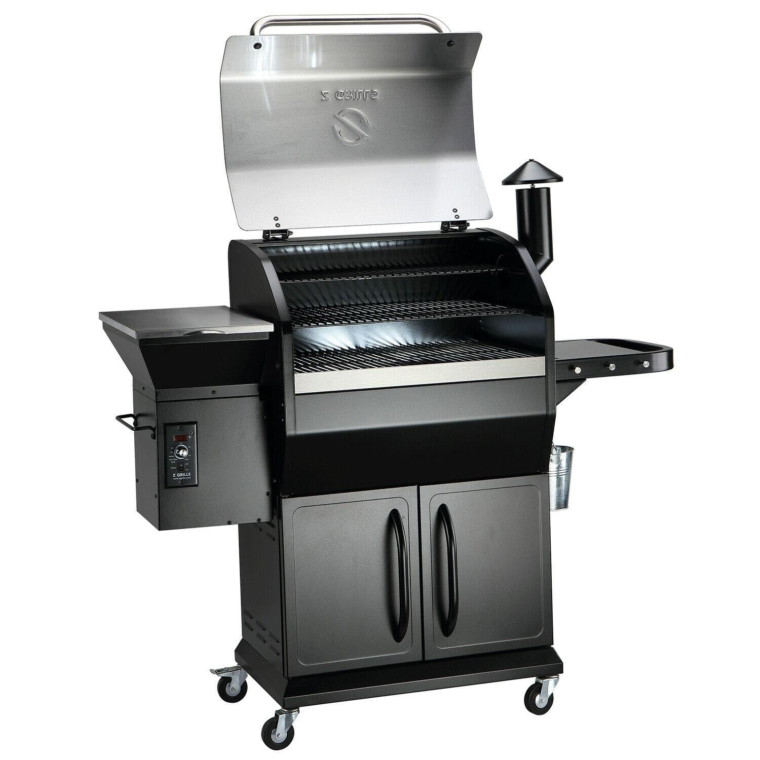 ZPG-1000E Pellet Grill BBQ Smoker Digital Control with Cover