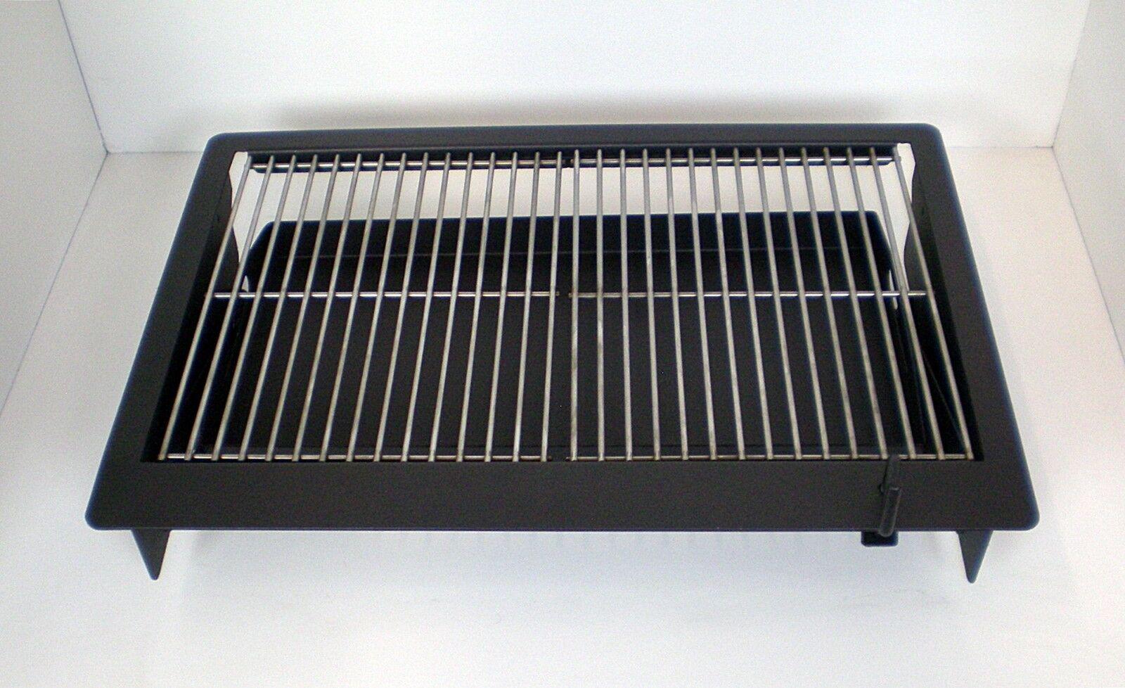 Wood/Charcoal -in Counter Top Grill 30" - w/ SS CooGrids