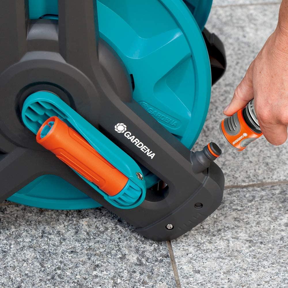 GARDENA CANADA 8009 Wall Mount Hose Reel with Hose