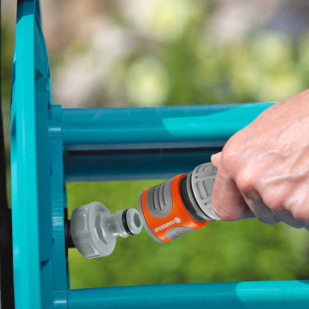 GARDENA CANADA 8009 Wall Mount Hose Reel with Hose