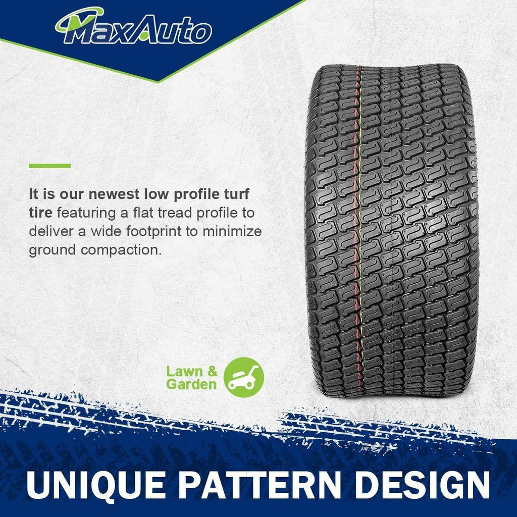 MaxAuto Lawn & Garden Tire 22X10-14 P332 4PR Tubeless, 2Pcs