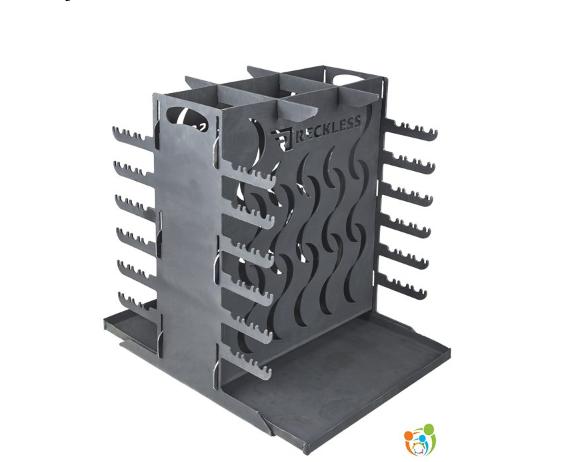 Vertical Mangal 12 BBQ Portable Grill Steel Picnic Мангал Brazier Shashlik Kebab