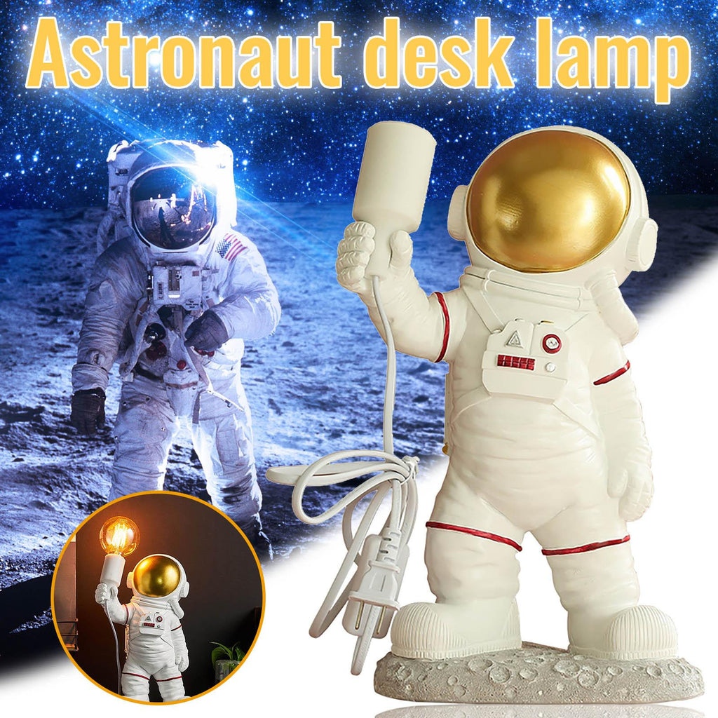 cbzote Children's Lamp Creative Astronaut Light Ornaments Night Holding