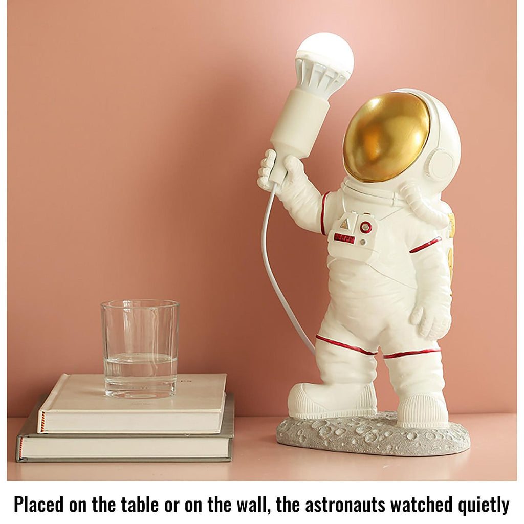 cbzote Children's Lamp Creative Astronaut Light Ornaments Night Holding