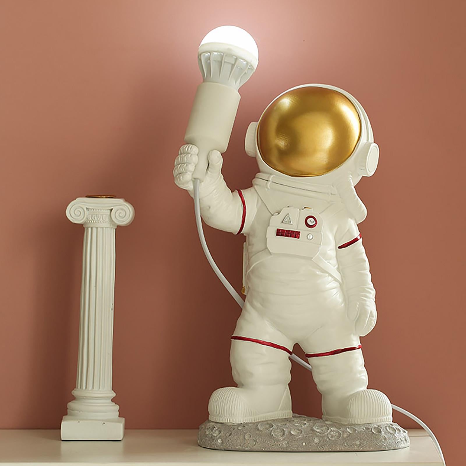 cbzote Children's Lamp Creative Astronaut Light Ornaments Night Holding