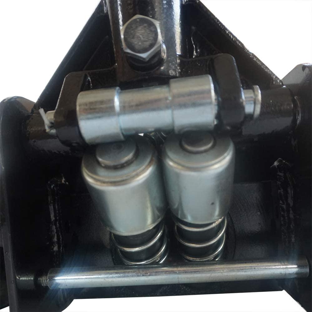 3 Ton Heavy Duty Low Profile Steel Floor Hydraulic Car Jack Stands Tool Black