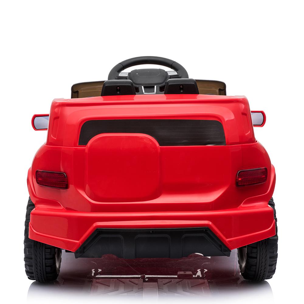 Ktaxon Kids Ride On Car Electric Stroller  Drive Remote Control 6V 7Ah Battery Powered w/ LED Lights, 3 Speed, Music Version