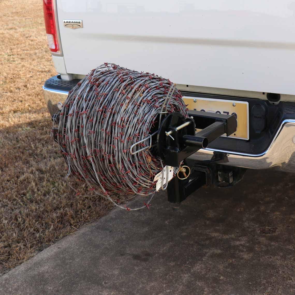 Distributors Inc. Barbed Wire Unroller Bolt On ATV Or 2" Receiver Hitch Compatible and for Fencing