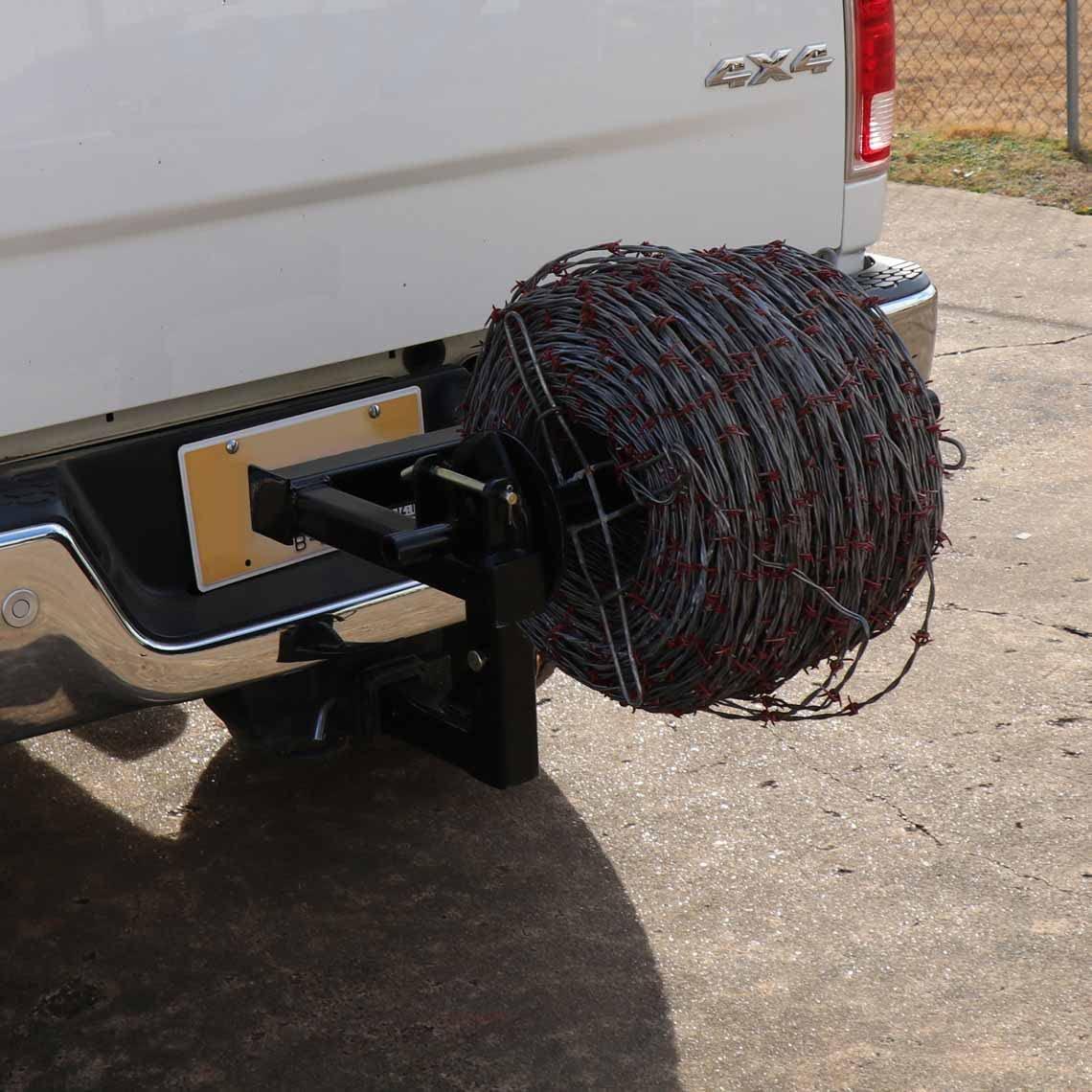 Distributors Inc. Barbed Wire Unroller Bolt On ATV Or 2" Receiver Hitch Compatible and for Fencing