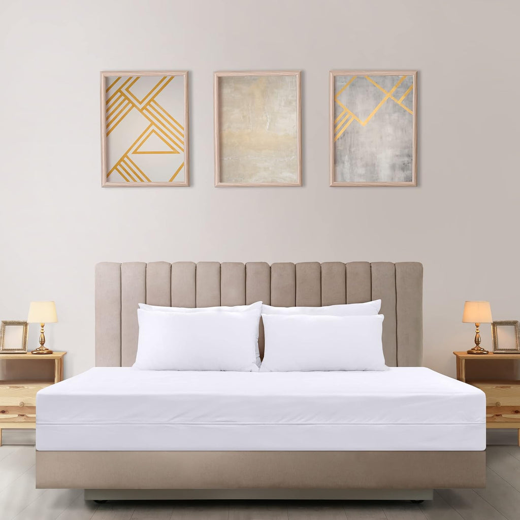 Utopia Bedding Zippered Mattress Encasement Queen - Waterproof and Bed Bug Proof Mattress Protector - Absorbent, Six-Sided Mattress Cover