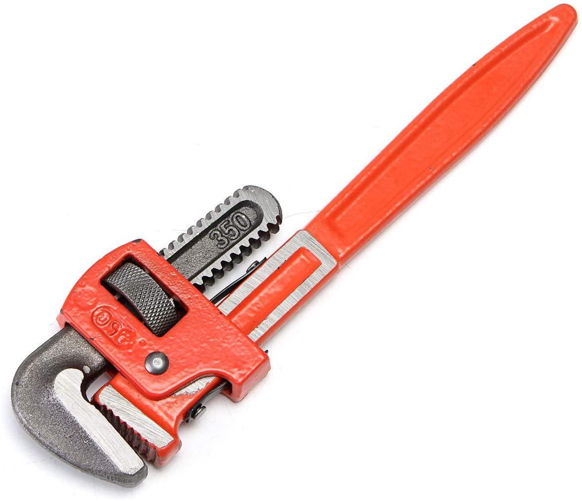 XUXUWA Wrench Hand Tools 3Pcs Heavy Duty Pipe Wrench Adjustable Set 14inch 18inch 24inch Monkey Soft Grip