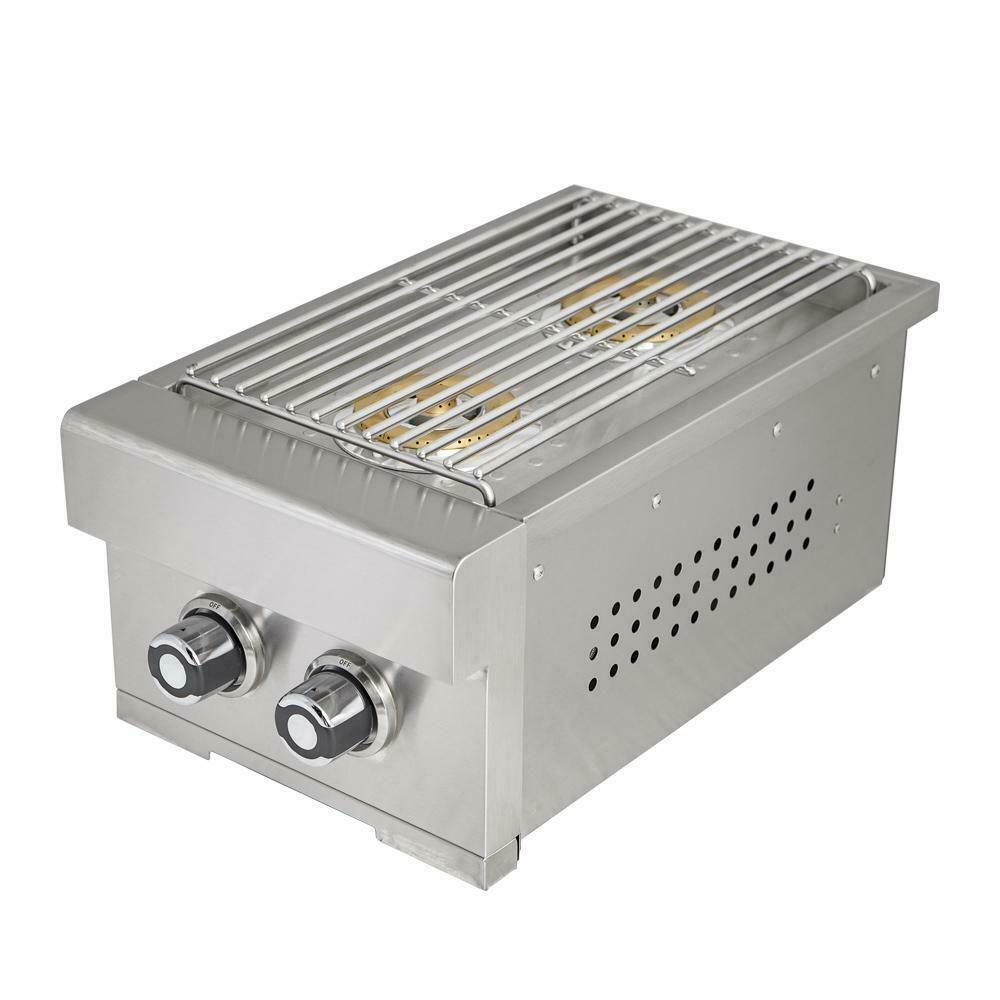 Turbo -In Natural Gas Double Side Burner With Lid