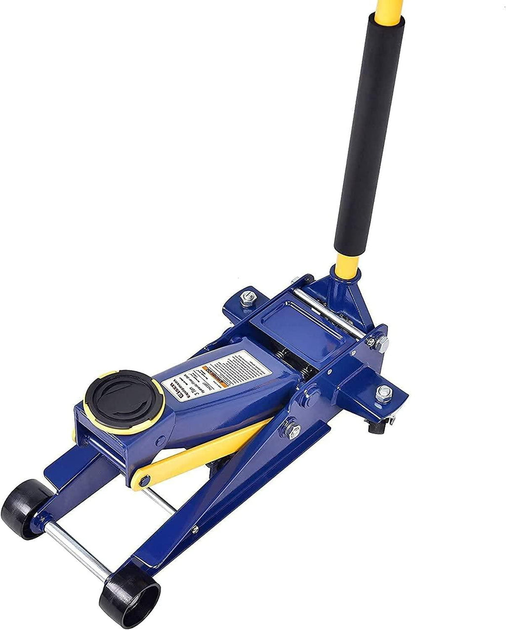 Heavy Duty 3 Ton Floor Jack, Low Profile Hydraulic Jack, Steel Service Jack  Rise with Double Pump  Lift