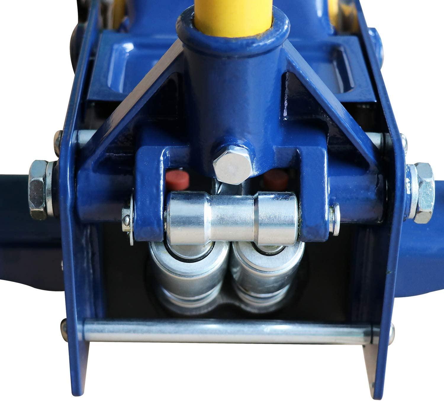 Heavy Duty 3 Ton Floor Jack, Low Profile Hydraulic Jack, Steel Service Jack  Rise with Double Pump  Lift