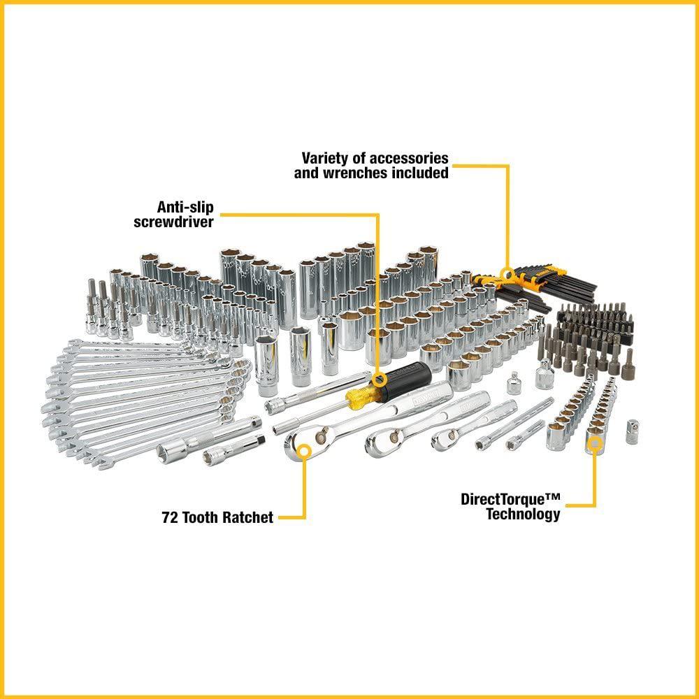 DEWALT Mechanics Tool Set, 247-Piece (DWMT81535)